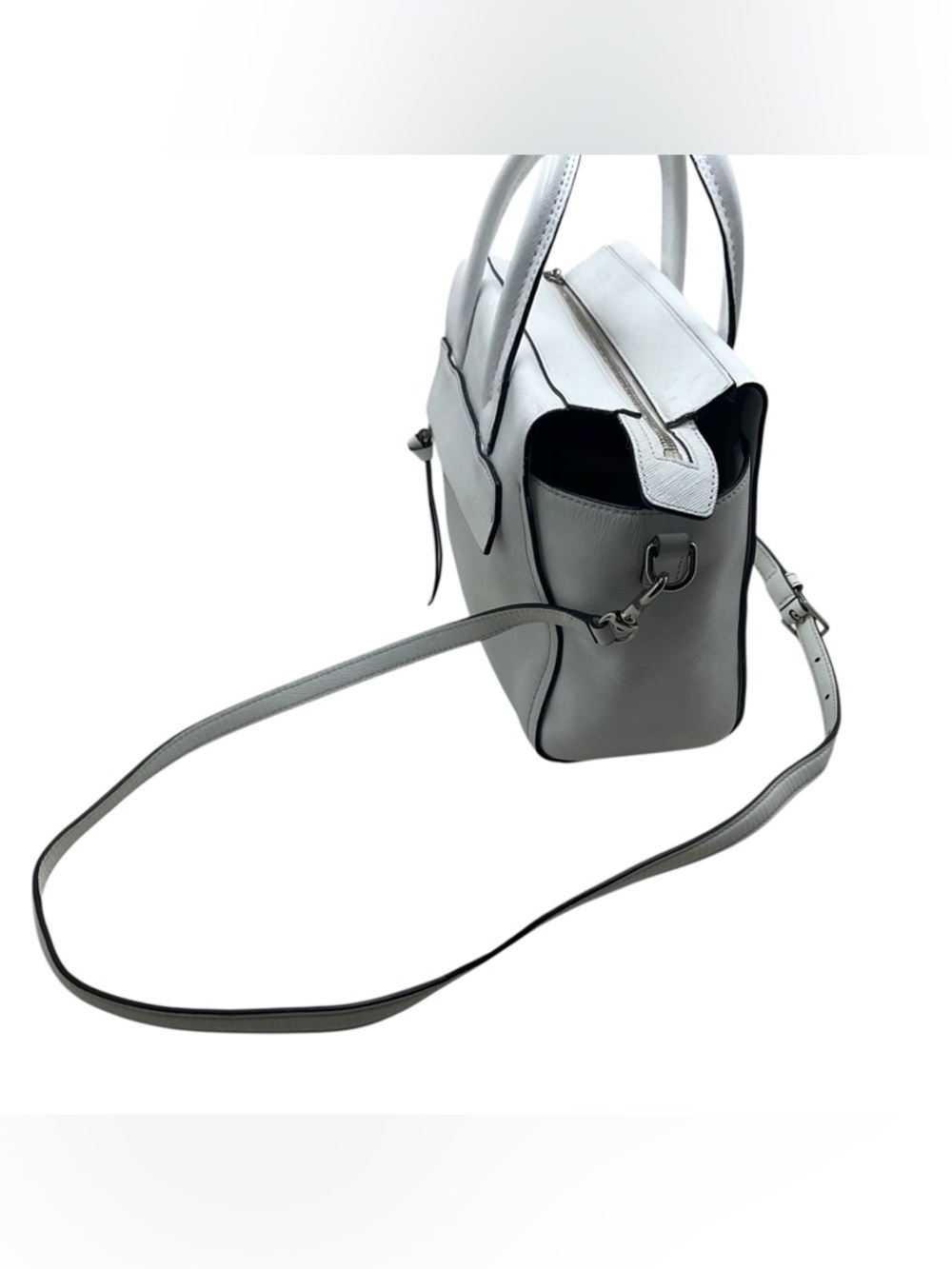 {COACH} Bleecker Mini Riley Carryall Crossbody in Saffiano Leather - Picture 12 of 16